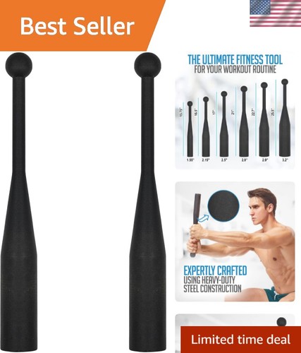 Steel mace exercise club - mace,