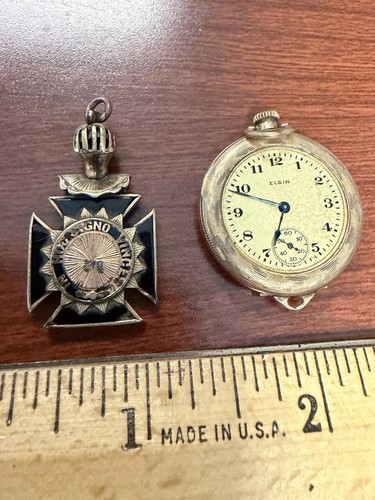 Antique knights templar watch - antique,