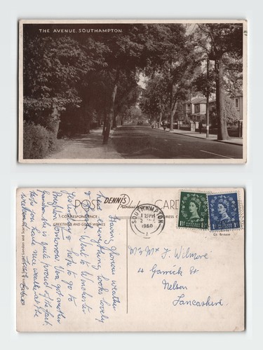 Postcard the avenue - the,