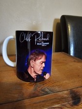 Cliff Richard blue sapphire tour coffee Mug Dishwasher Safe New & Boxed 