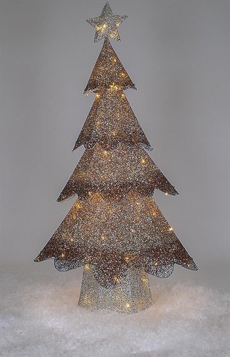 4ft christmas tree tinsel - 4ft,
