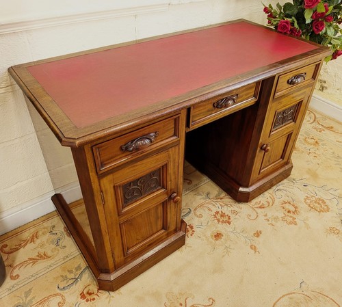 Victorian mahogany carved - mahogany, 3
