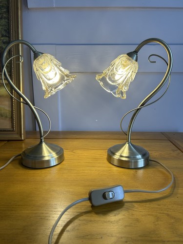 Pair dunelm marianne brass - pair,