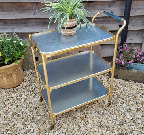 Vintage tier tea - vintage, trolley