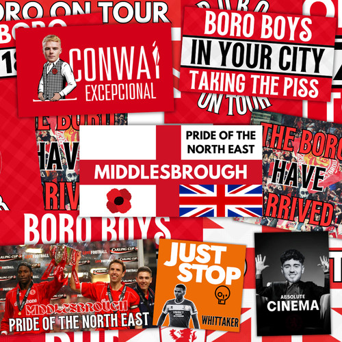 Middlesbrough inspired fan - middlesbrough,