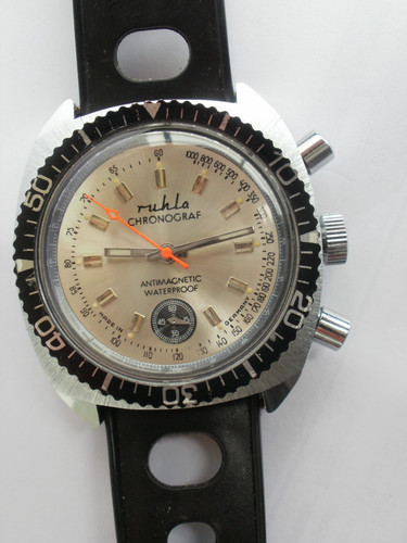 Ruhla chronograph system men's