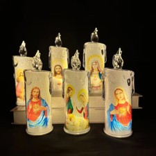 Led Prayer Flameless Candles