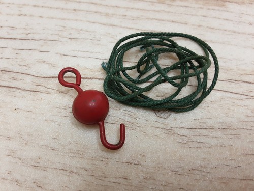 Meccano 57c small loaded hook - meccano, #57c