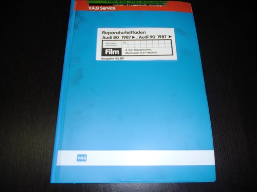 Microfich audi type 89 4 - audi, 90