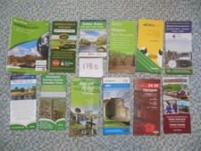 12x BUS TRAIN TIMETABLES Skipton area North Yorkshire - Dales nr Keighley Leeds