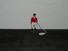 Vintage Britains Lead Toy Fox Hunt Huntsman with Whip and Movable Arm