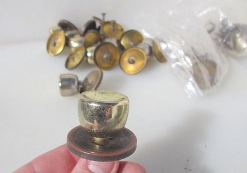 Vintage metal knobs - vintage,