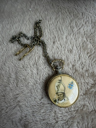 Pope pocket watch - pope,
