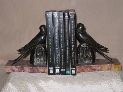 Pair bronze c1900 1930 - pair,