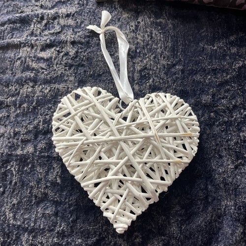 25cm large heart natural - heart, in