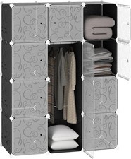 HOMCOM Portable Wardrobe for