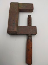 Vintage wooden clamp make unknown