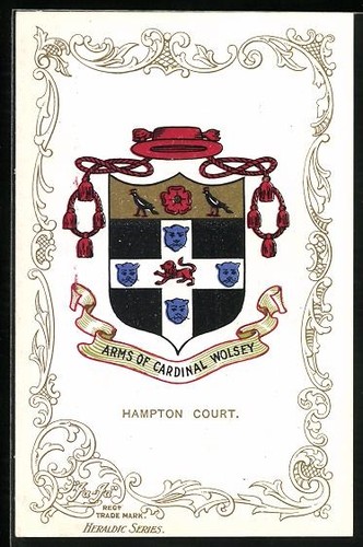Artist postcard hamptom court - postcard,