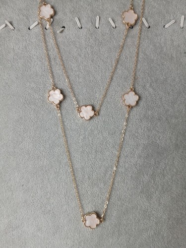 White gold multi layered - white,