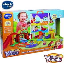VTech Baby Toot-Toot Friends Busy Sounds Discovery House,For Age 1-5 Years