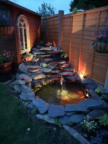 Purple snowdonia slate walling - purple,