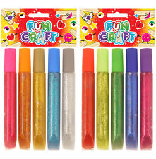5 Tubes of Glitter Glue with