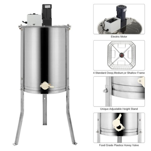 Electric honey extractor - honey,