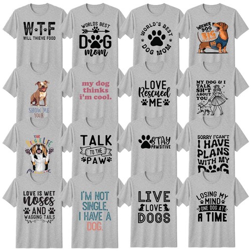 Slogan dog shirt - dog, t-shirt