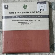 Dunelm Standard Soft washed