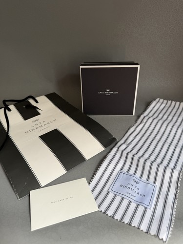 Anya hindmarch box and bag - hindmarch,