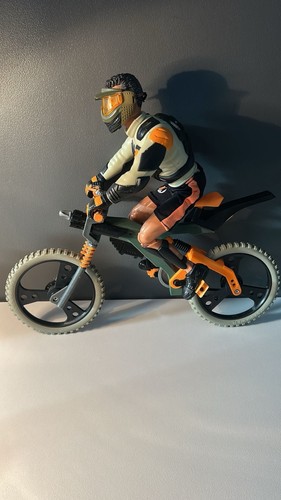 Action man mountain bike - man,