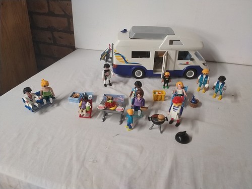 Playmobil 4859 camper van bbq - playmobil,