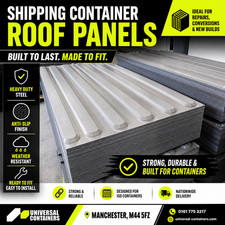 Shipping container roof - shipping, panel