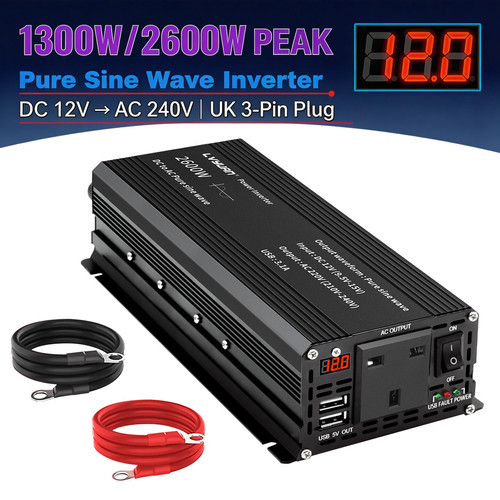 1300w 2600w pure sine wave - pure,