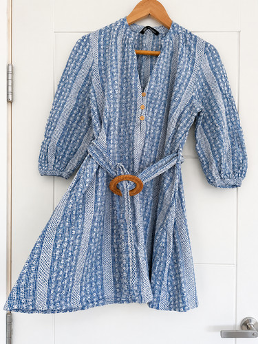 Zara blue white - blue,
