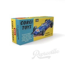 Repro box for corgi 156 - box,