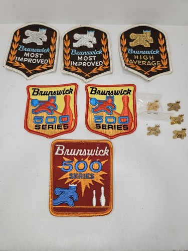 Vintage lot patches pins - patches,