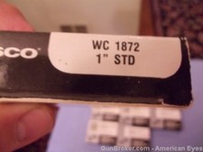 1” Tasco ring set mounts for rifle scopes also suitable for Hillver bases WC1872