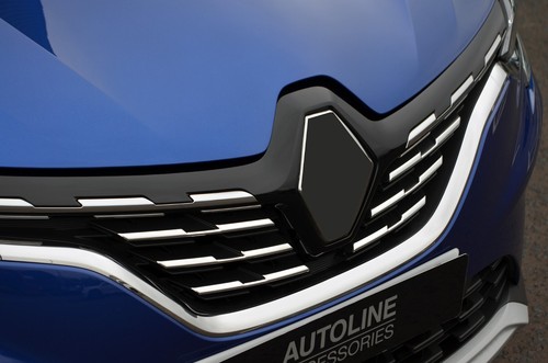 Chrome front grille - chrome,