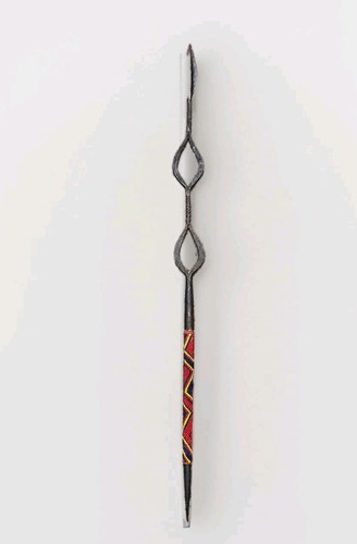 Vintage tribal spear baluba - tribal,