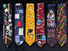 Teacher/School/Math Tie - Lot