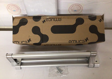 Emuca - Wardrobe pull out clothes hanger rail organizer rack 350mm (13,7 inch)