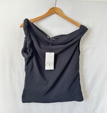 Zara Twist Shoulder Top Wide