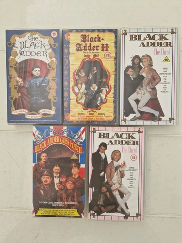 Black adder vhs - vhs, various