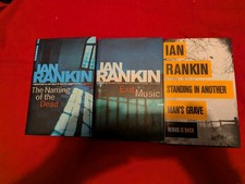 Ian Rankin Rebus Crime Thriller X3 Hardback First Edition Books VGC