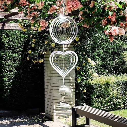 Wind chimes metal helix - metal,