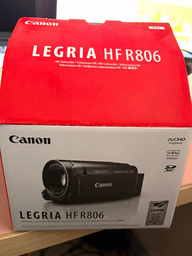 Canon legria r806 hd - hf,