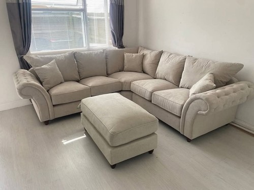 Nicola corner sofa grey - nicola, in