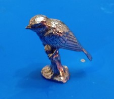 Solid Metal Figure Of A Bird