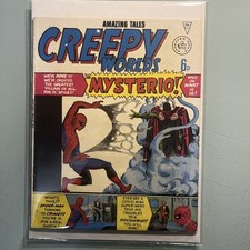 Alan Class Creepy Worlds 132 Spider-Man [Scarce UK reprint]